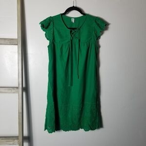 OLD NAVY GREEN DRESS SIZE XS